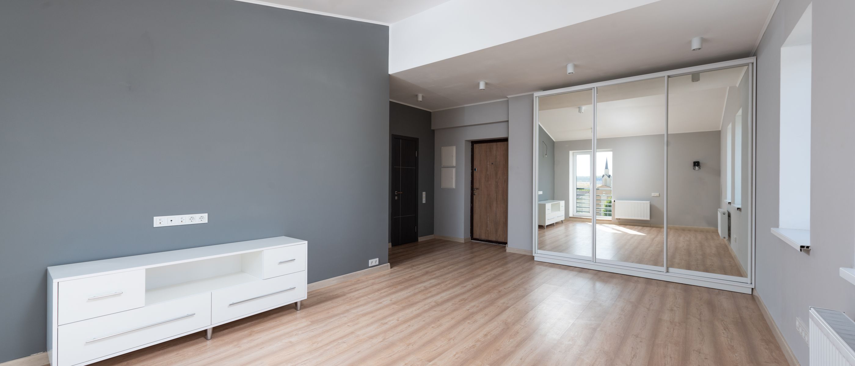 Plastering and Skimming in Edgware — careful masking before painting begins