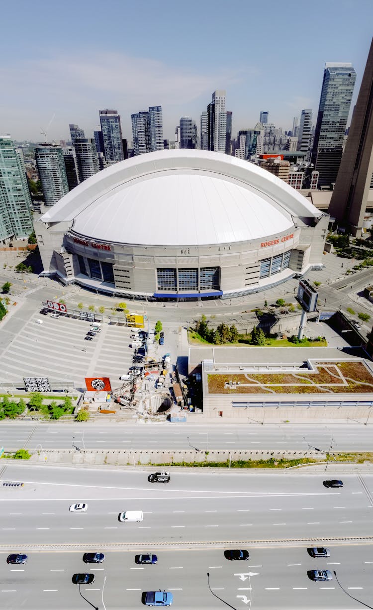 Aerial View Of The Rogers Centre, Toronto, Canada