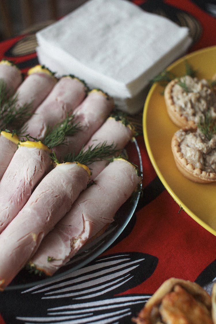 Rolled Up Meat Appetizers