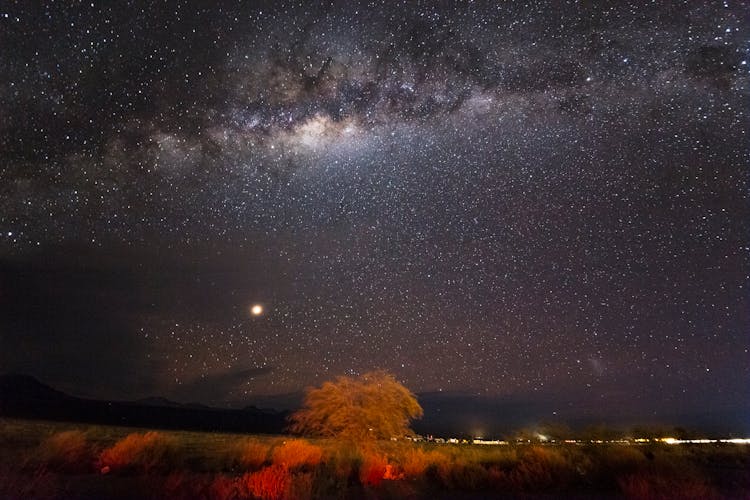 The Milky Way Galaxy In The Sky 