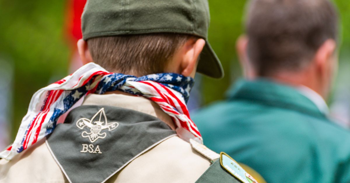 Back View of a Scout · Free Stock Photo