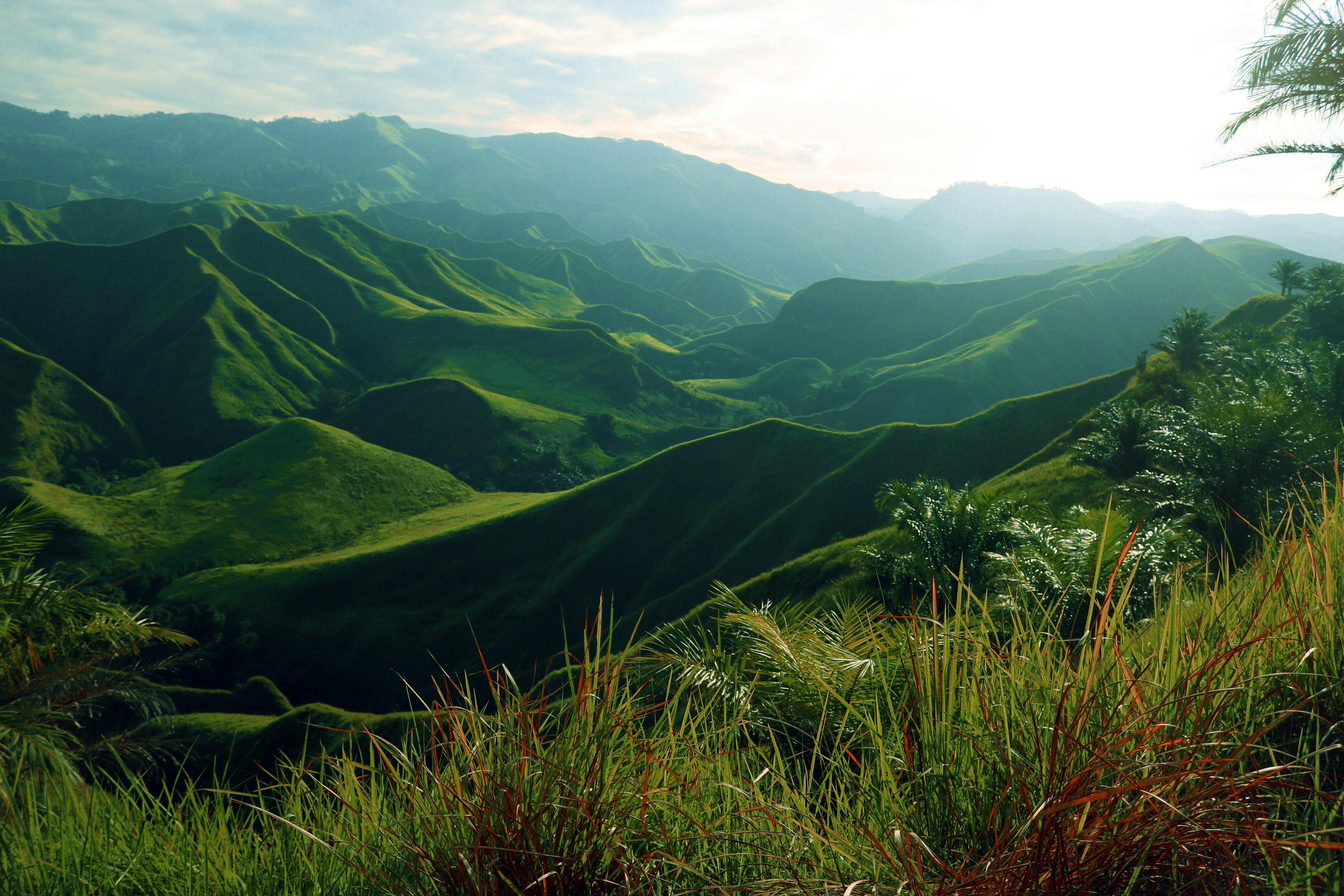 la palmera mountain ridge in the philippines