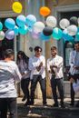 People Celebrating and Popping Champagne