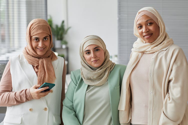 Happy Women At An Office