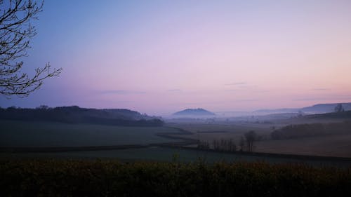 Early Morning on a Countryside