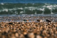 Stone Fragments on the Shore