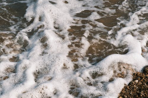 Foto profissional grátis de água do mar, água salgada, espuma do mar