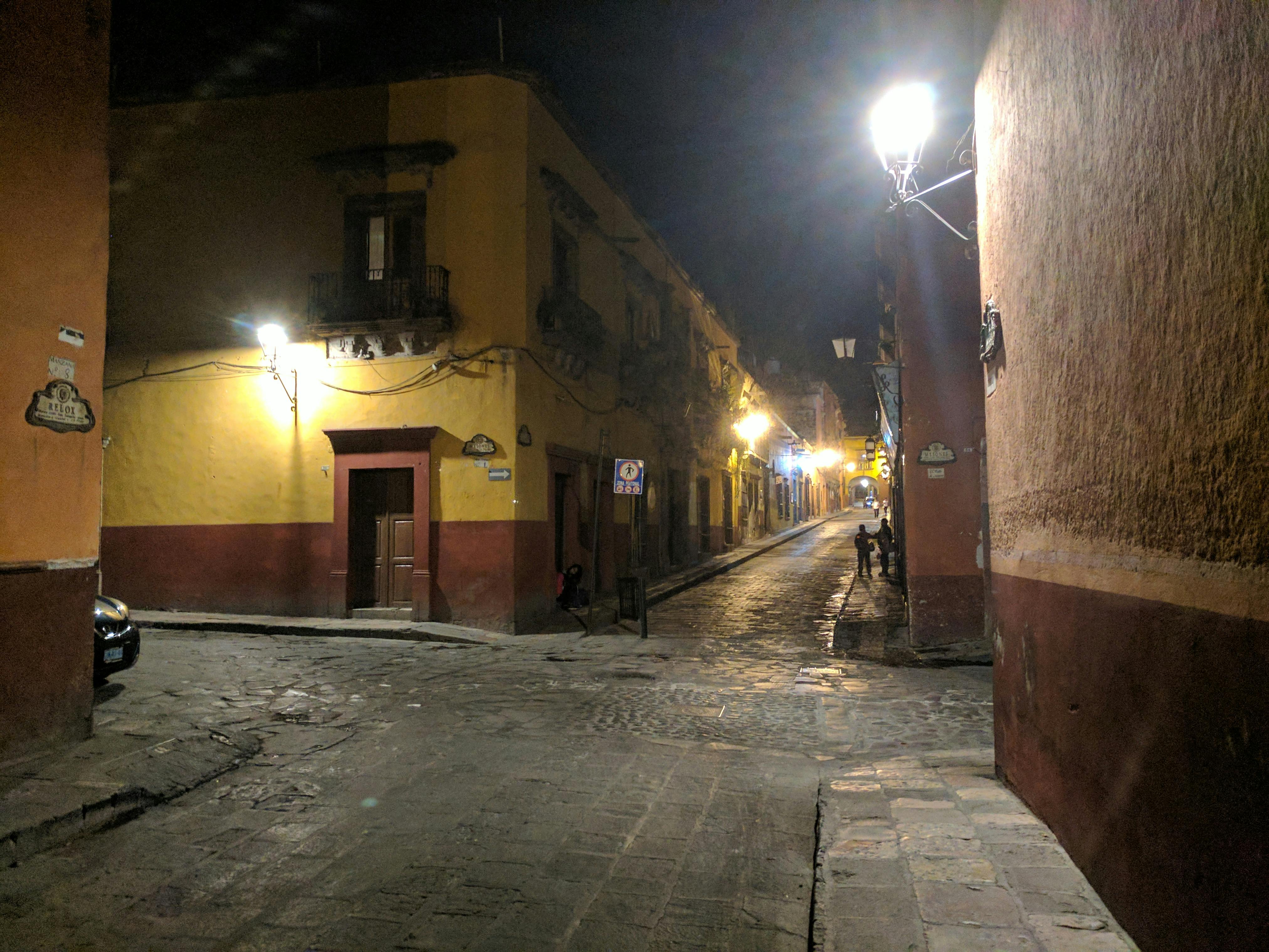 Free stock photo of alley, colonial, nightscape