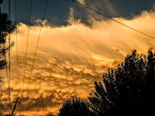 Free stock photo of clouds, cloudscape, golden hour