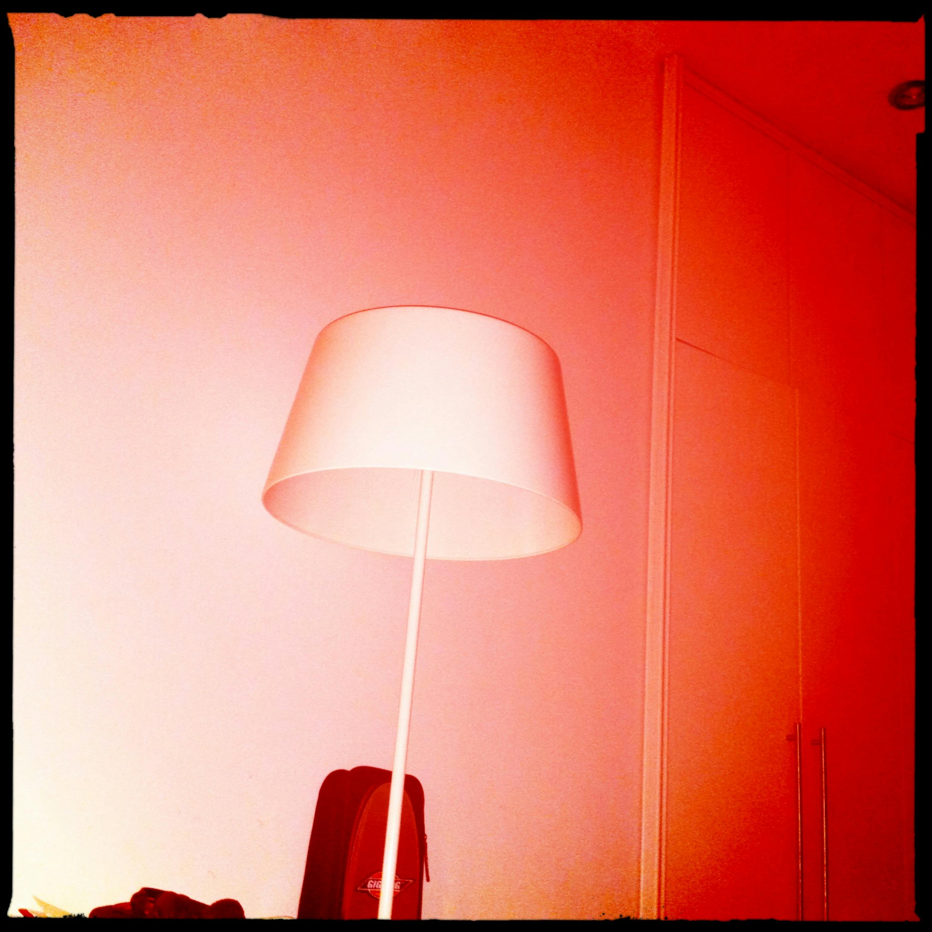 Free stock photo of lamp, red