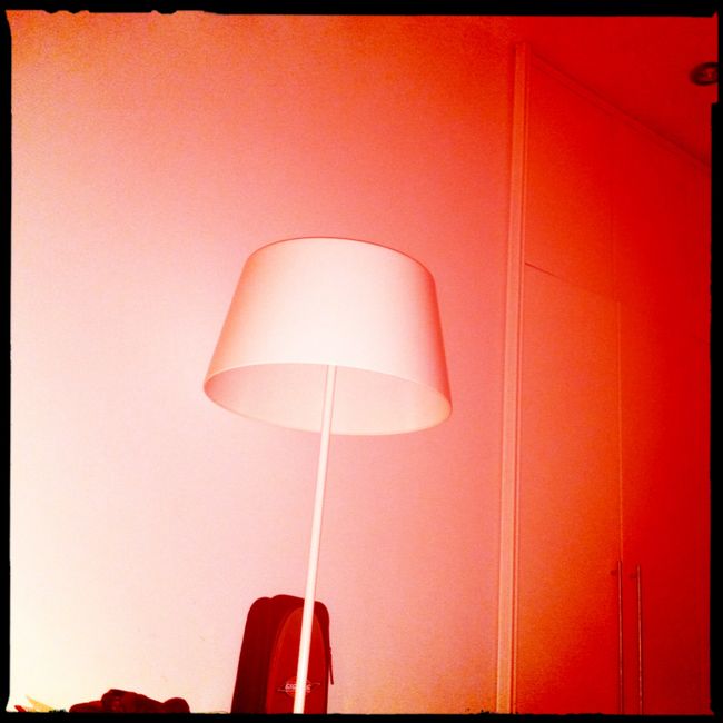 Free stock photo of lamp, red