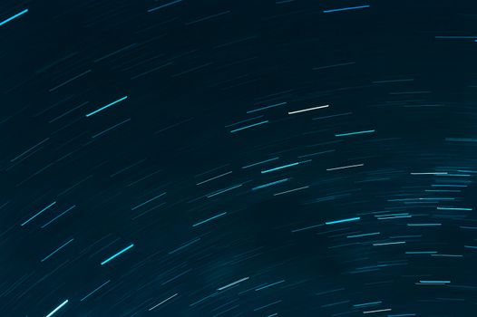 Captivating image of star trails in a clear night sky, showcasing the beauty of astronomy.