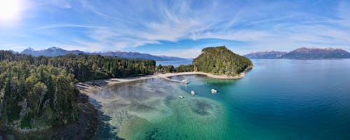 Aerial Photography of a Beautiful Island