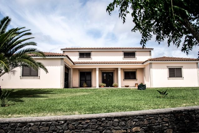 Completed residential home construction