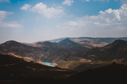 Δωρεάν στοκ φωτογραφιών με αεροφωτογράφιση, βουνά, εναέρια άποψη