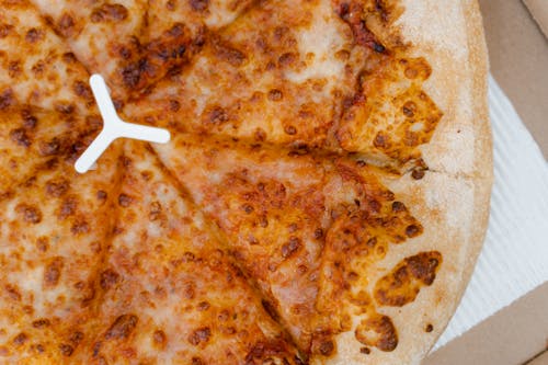 

A Close-Up Shot of a Delicious Pizza