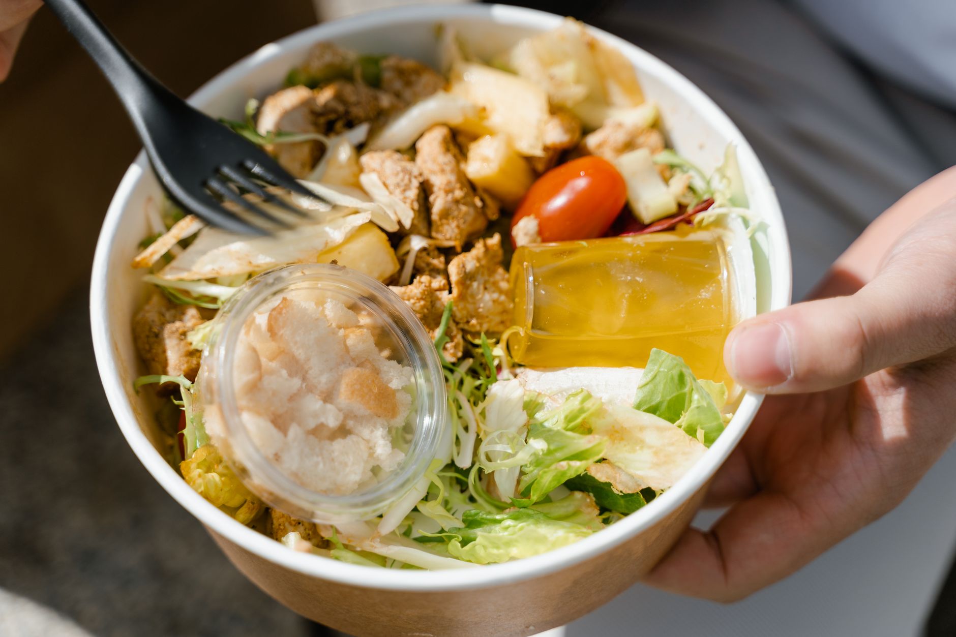 Vegetable Salad in a Bowl