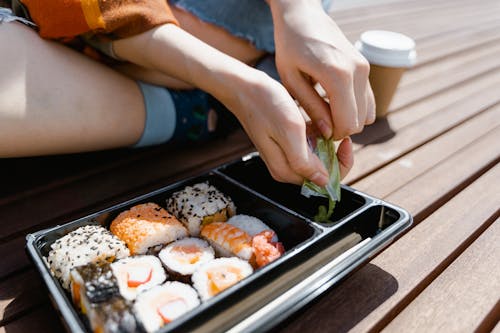 Fotobanka s bezplatnými fotkami na tému ázijskej kuchyne, finger-food, japonské jedlo