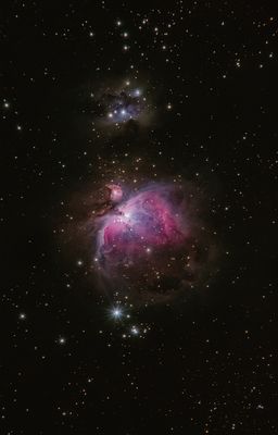 Outer space nebula