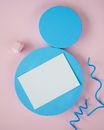A Blank Paper on a Circle Platform