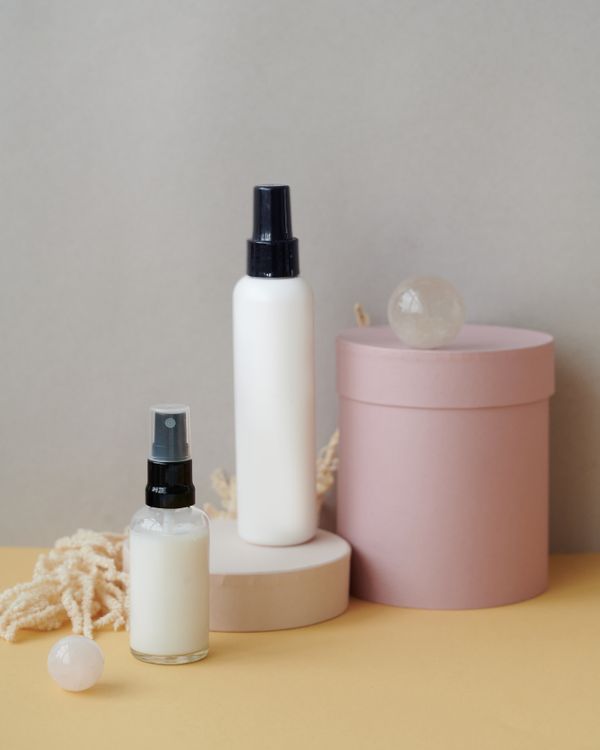 Marquage sur flacons cosmétiques