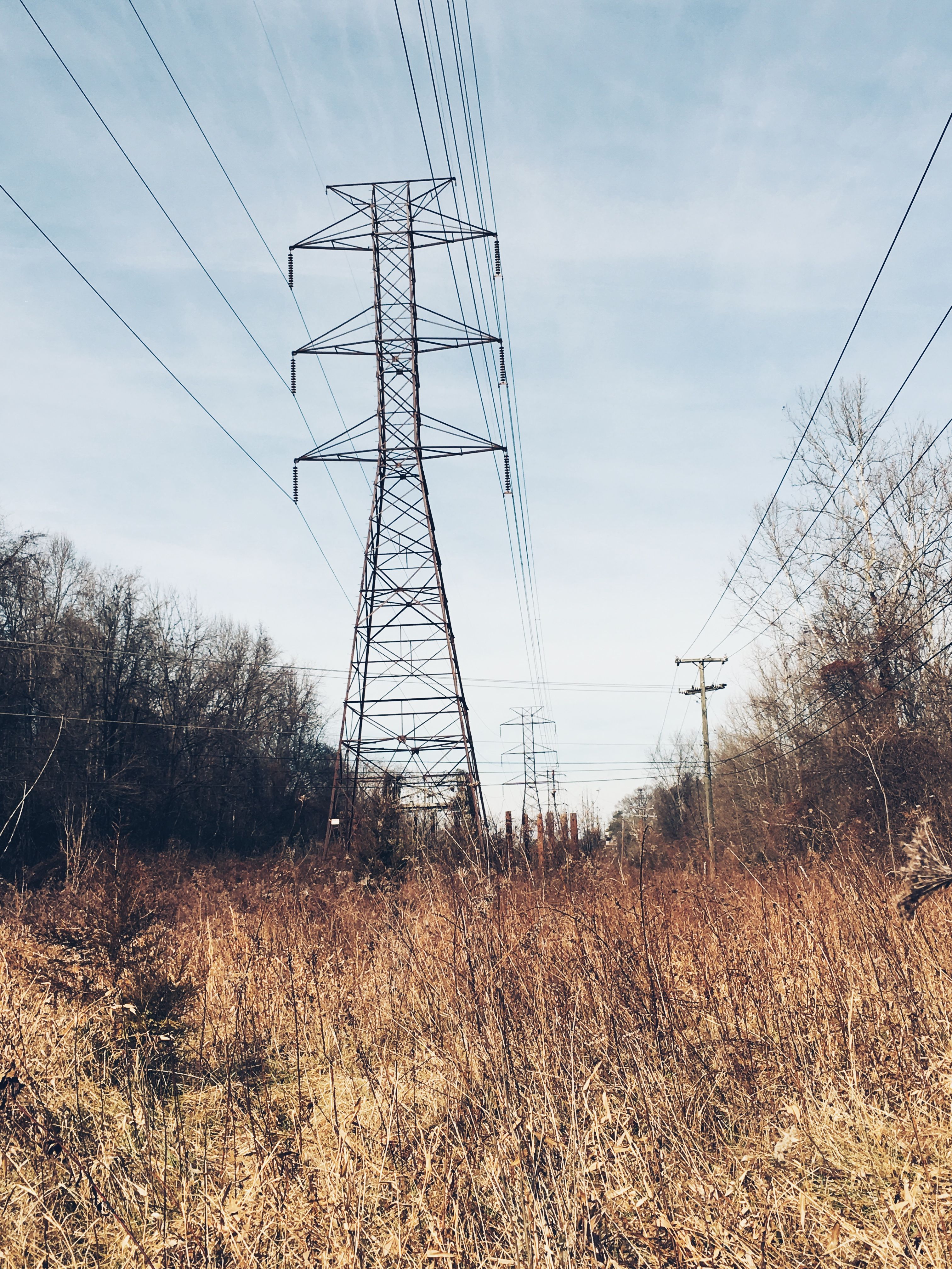Low Angle Photo of Gray Transmission Tower · Free Stock Photo