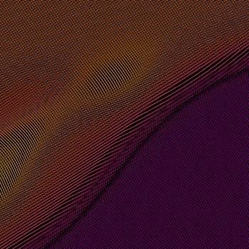 Intricate abstract geometric pattern with dark orange hues, creating a visually engaging texture.