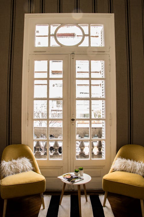 Imagine de stoc gratuită din balcon franțuzesc, design interior, fereastră