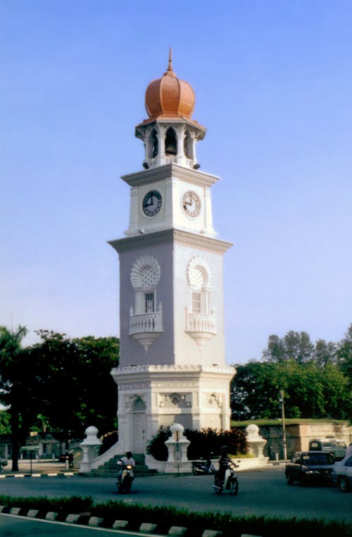 Free Clock Tower in Malaysia Stock Photo