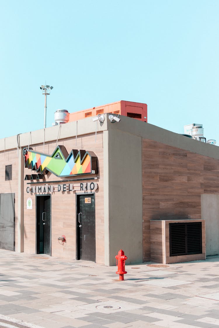 Facade Of Caiman Del Rio Restaurant In Baranquilla Colombia