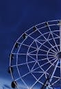 Low Angle Shot of a Ferris Wheel