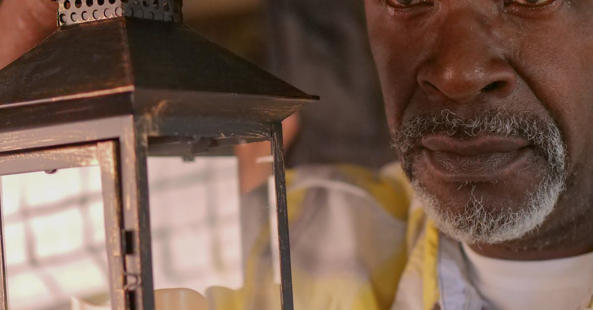 Man in White Dress Shirt Holding Black Metal Frame