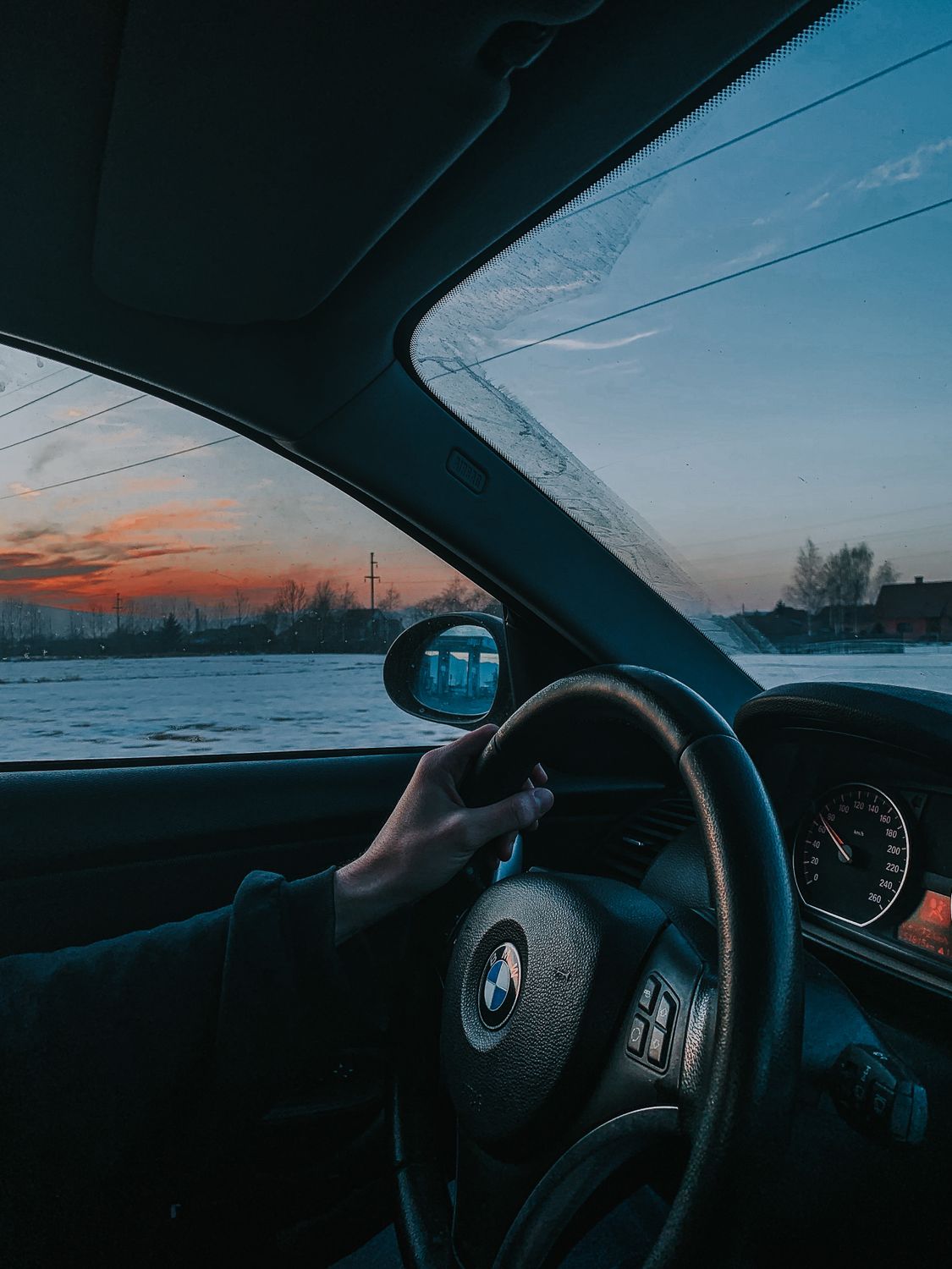 Person Driving a BMW Car · Free Stock Photo