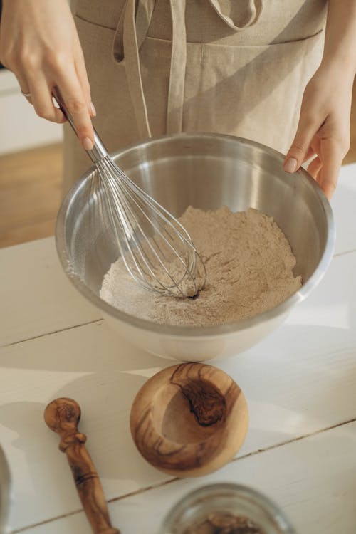 Woman Cooking in Kitchen