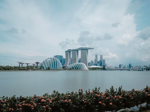 View of the Marina Bay Sands in Singapore