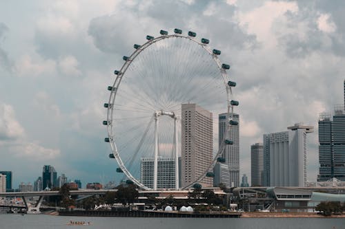 アミューズメントライド, シティ, シンガポールの無料の写真素材
