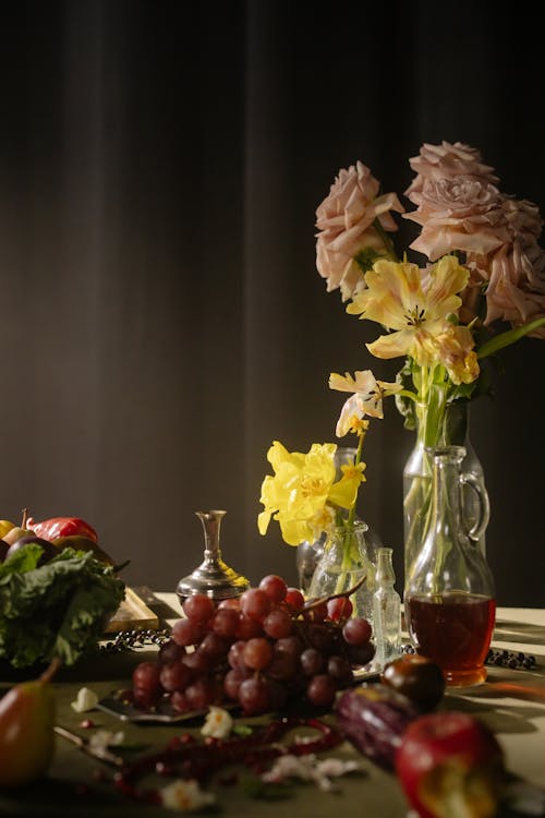 Grapes on the Table