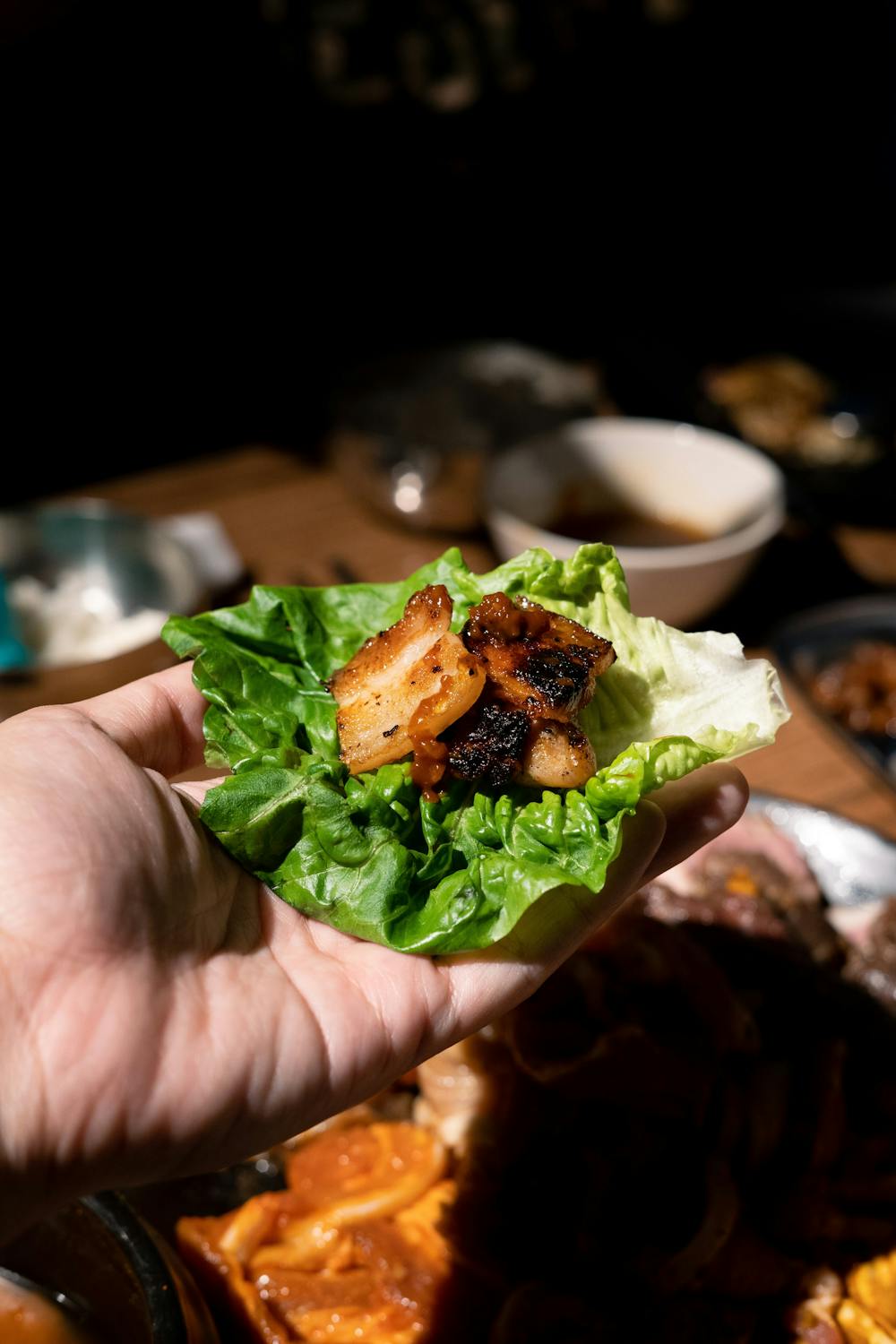 Asian Pork Lettuce Wraps