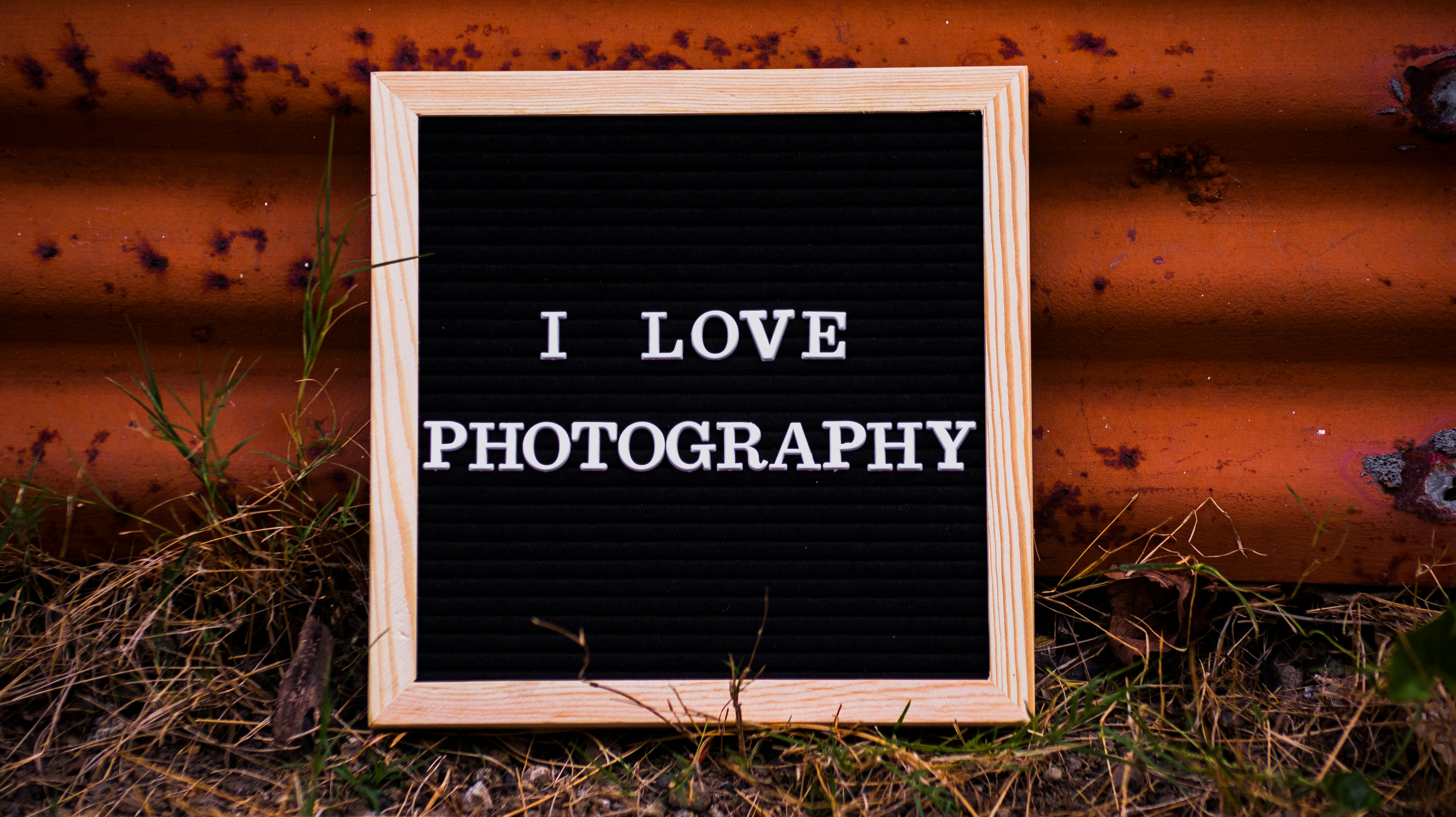 photography creative logo — Photo by Nothing Ahead on Pexels