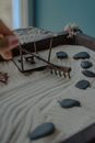 Cobblestones in a Sandpit