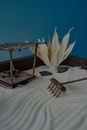 Miniature Artwork in a Sandbox