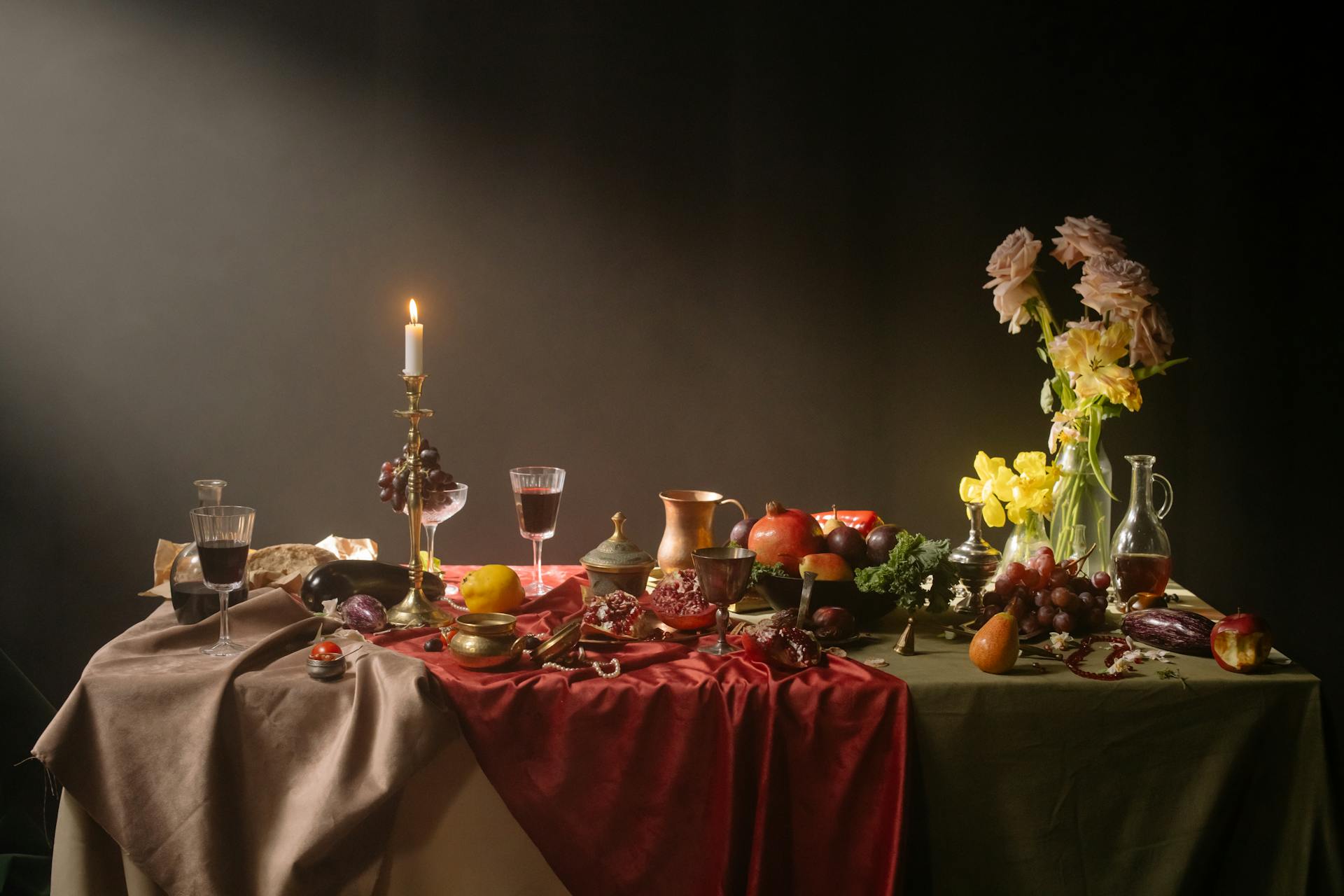 Foods and Drinks on the Table