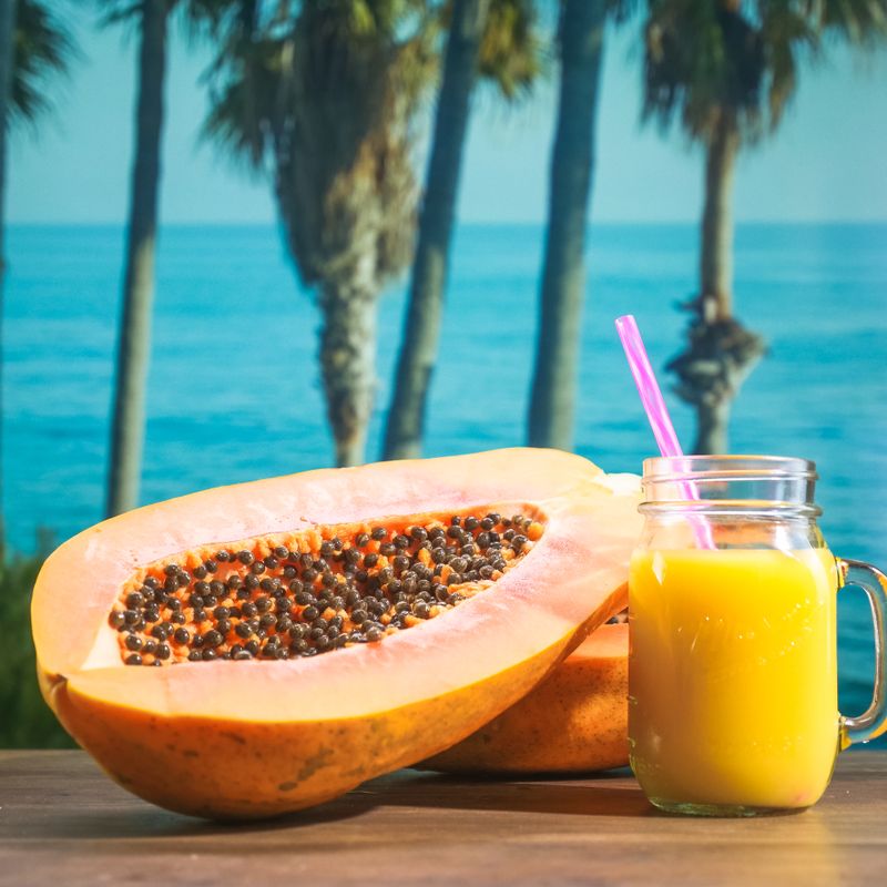 Papaya Pineapple Juice