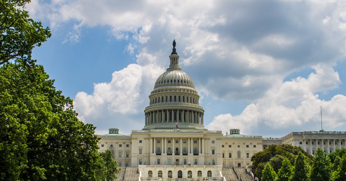 The United States Capitol in Washington DC