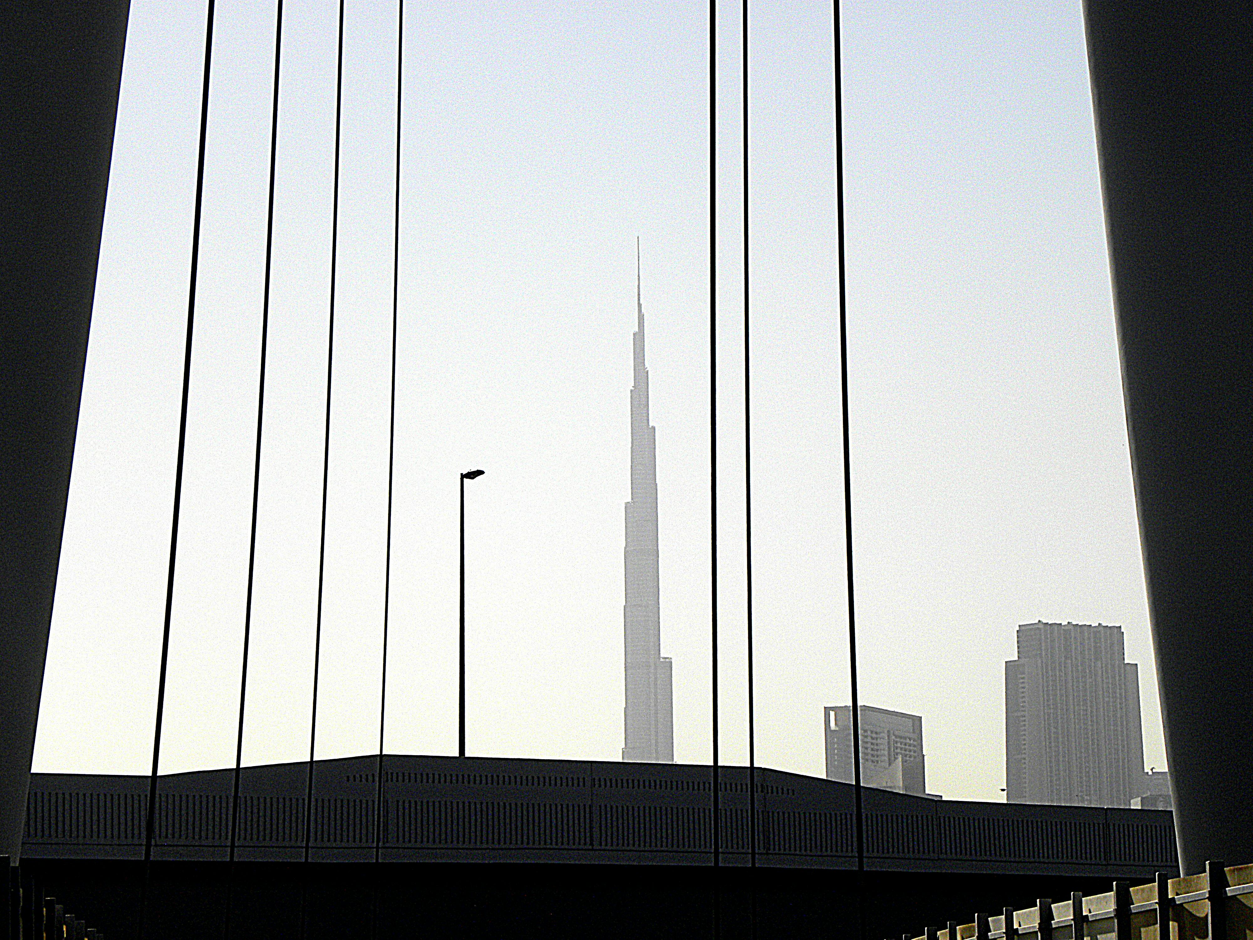 Free stock photo of bridge, burj khalifa, dubai