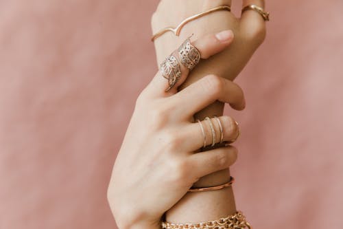 Free Close-up of a Woman Holding Her Wrist Stock Photo