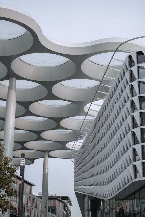 Futuristic Architecture in City