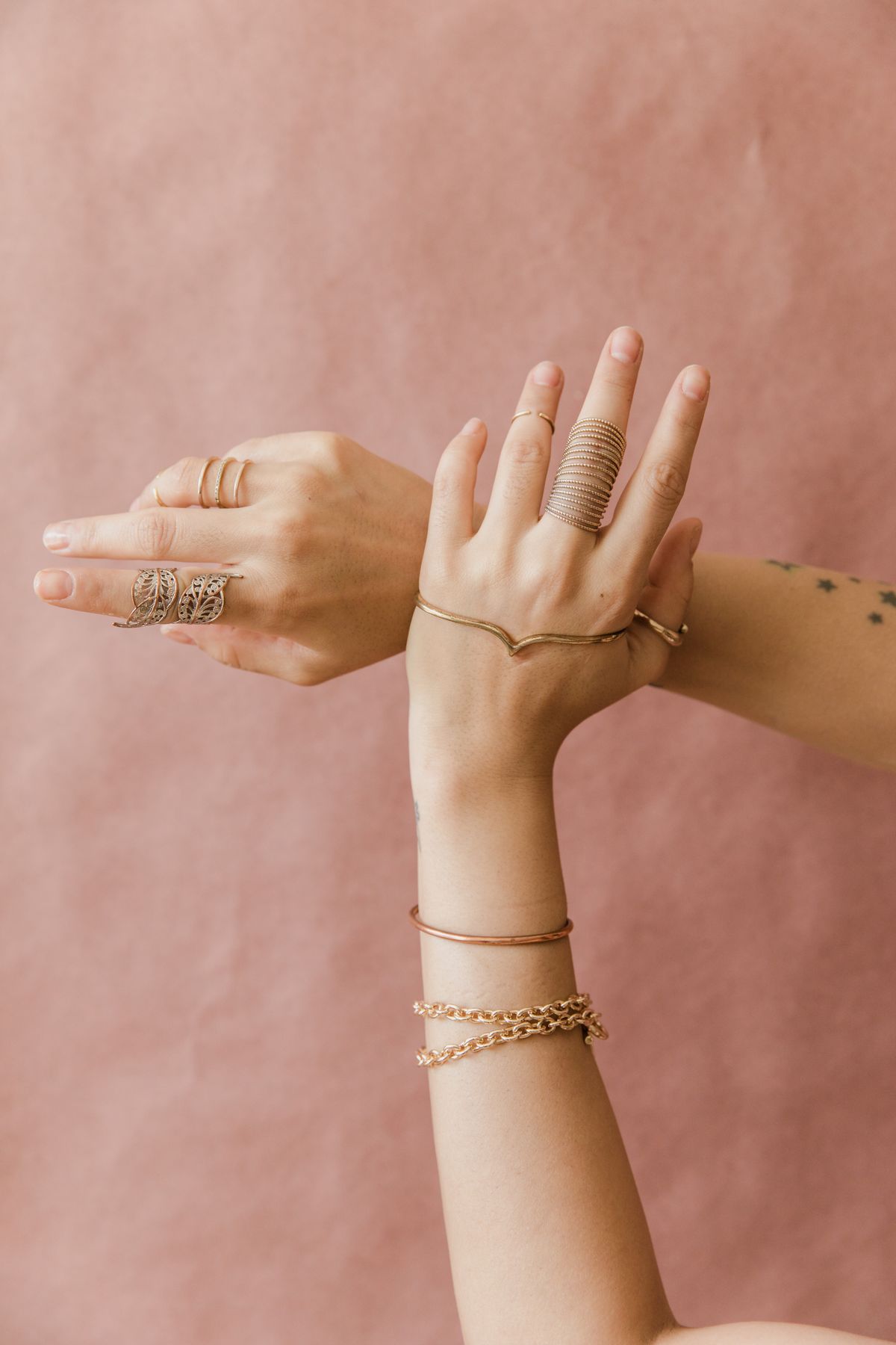 Statement Ring Stack Set