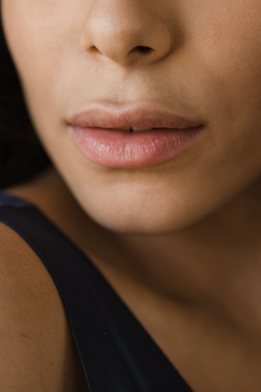 Close-up of lips showing smooth, healthy skin — photo by RDNE Stock project on Pexels