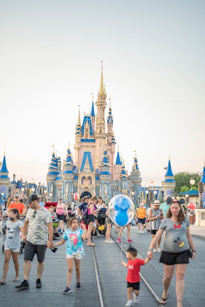 How much bigger is Disney world compared to Disneyland